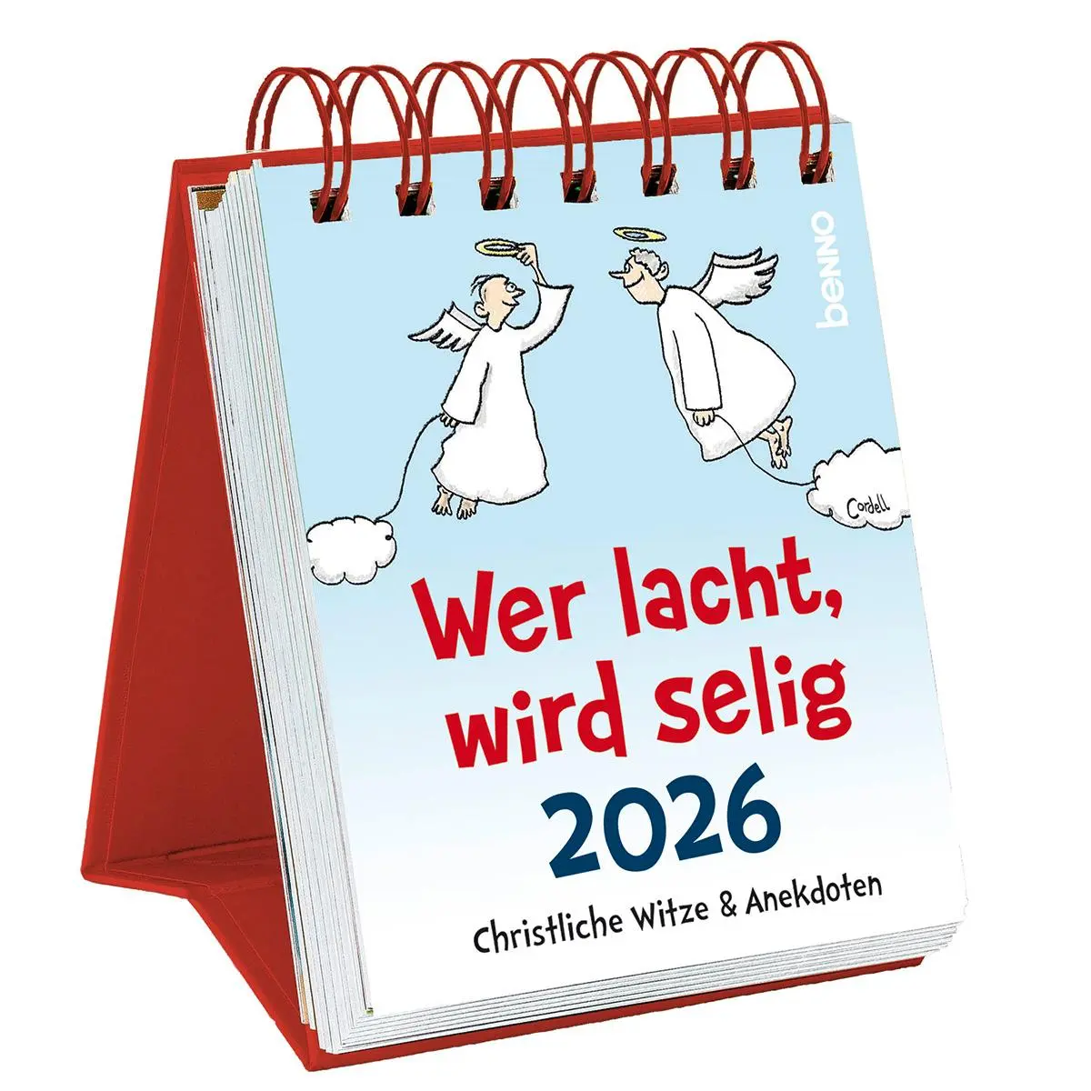 Bild: 9783746264974 | Wer lacht, wird selig 2026 | Christliche Witze, Anekdoten &amp; Aphorismen