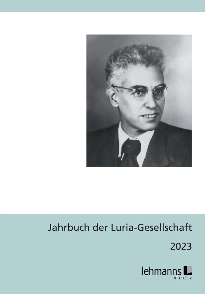 Cover: 9783965434974 | Jahrbuch der Luria-Gesellschaft 2023 | Willehad Lanwer | Taschenbuch
