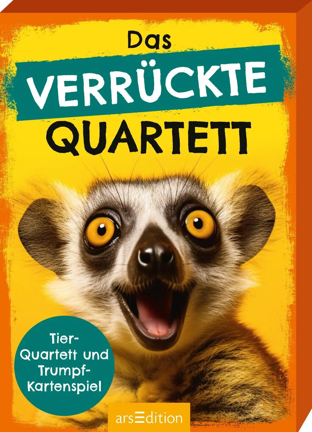 Cover: 4014489135074 | Das verrückte Quartett | Tier-Quartett und Trumpf-Kartenspiel | Buck