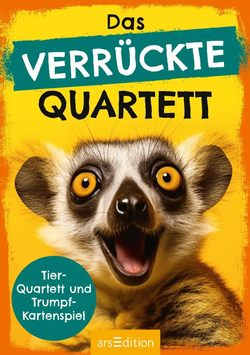 Bild: 4014489135074 | Das verrückte Quartett | Tier-Quartett und Trumpf-Kartenspiel | Buck