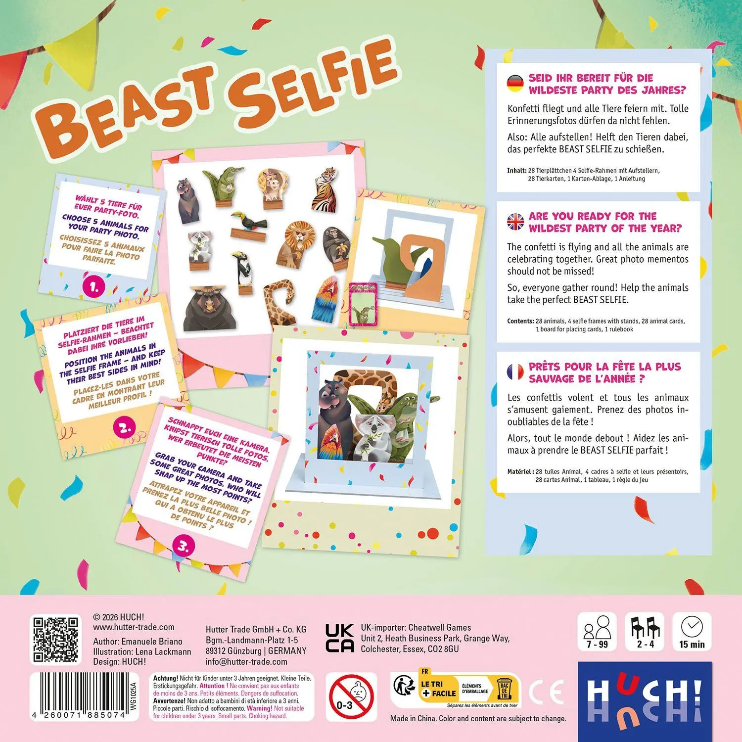 Bild: 4260071885074 | Beast Selfie | Emanuele Briano | Spiel | 885074 | Deutsch | 2026