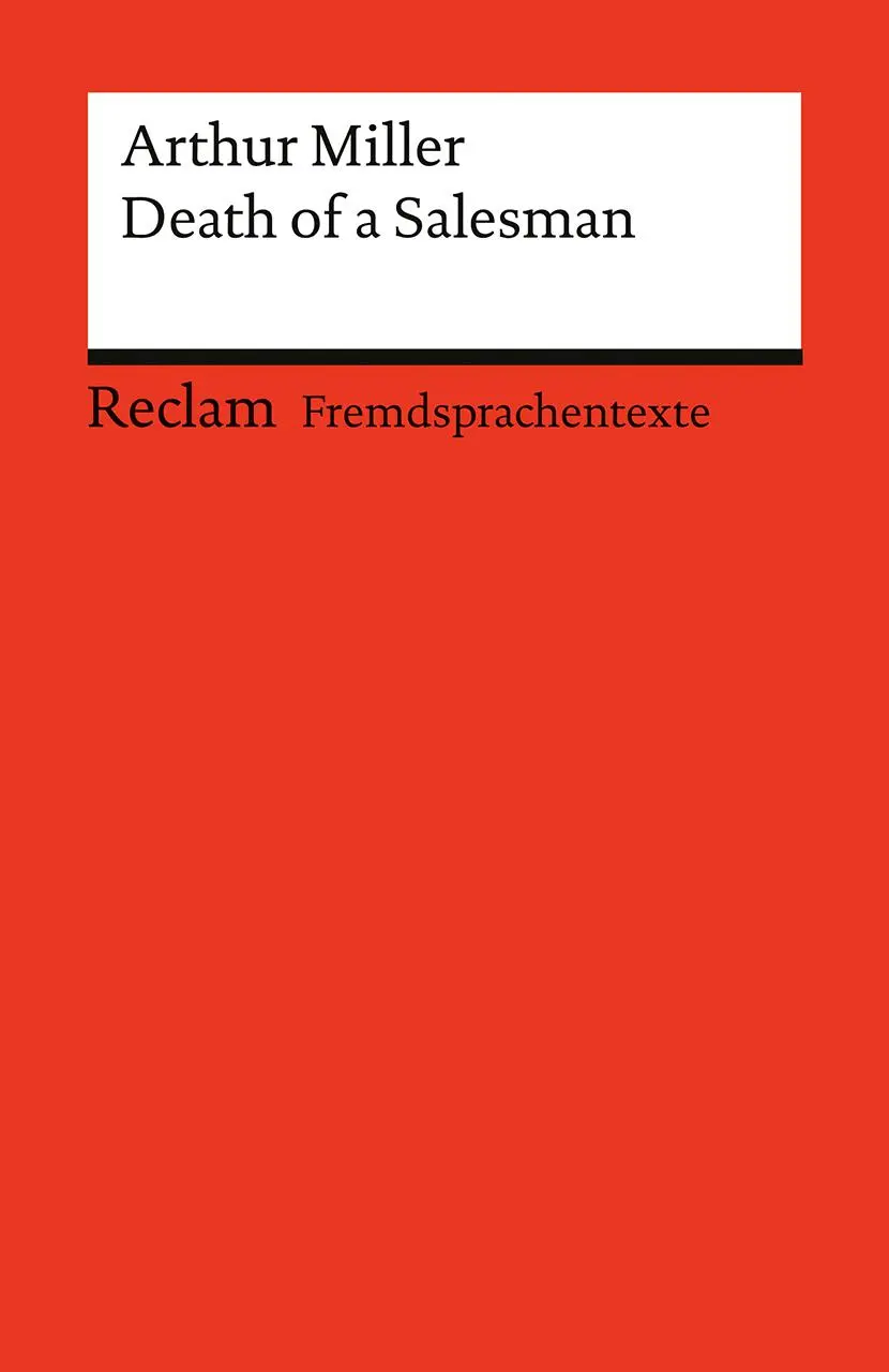 Cover: 9783150145074 | Death of a Salesman. Certain Private Conversations in Two Acts and...