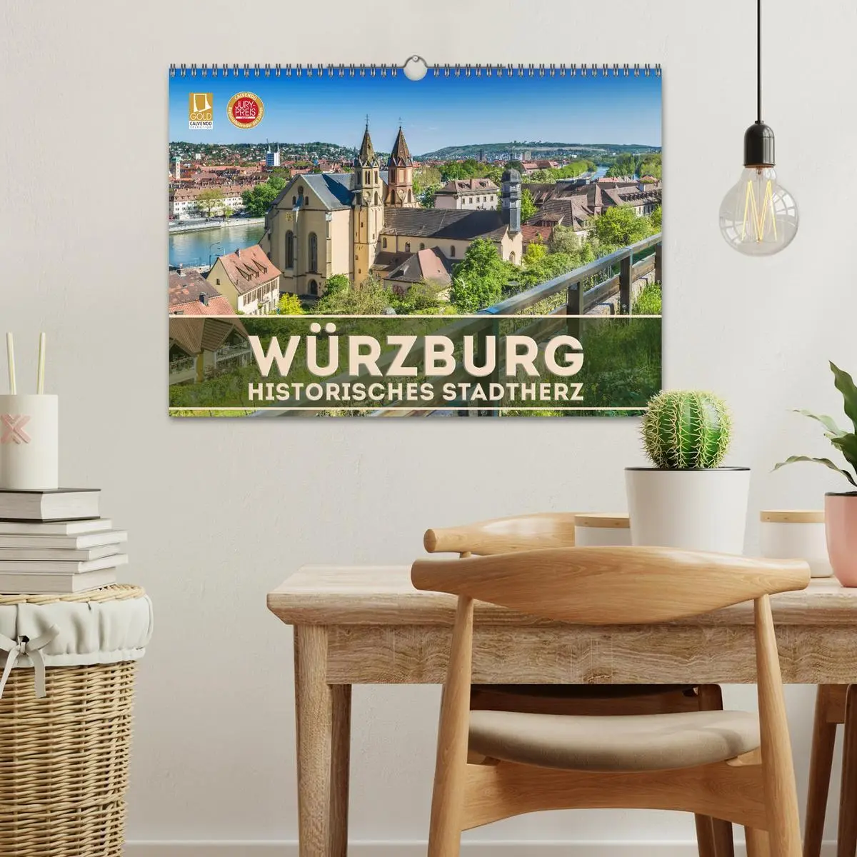 Bild: 9783457905074 | WÜRZBURG Historisches Stadtherz (Wandkalender 2026 DIN A3 quer),...