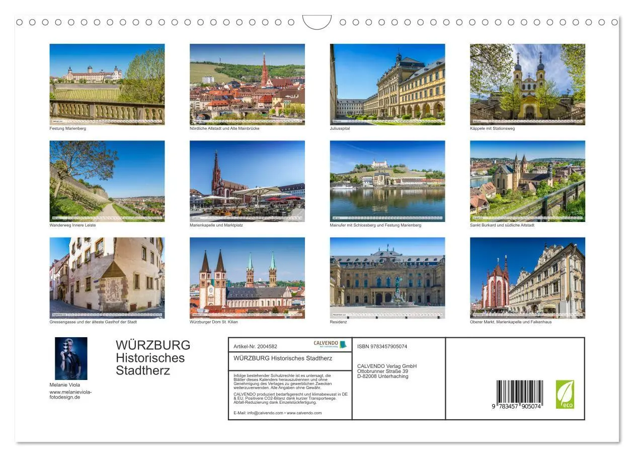 Bild: 9783457905074 | WÜRZBURG Historisches Stadtherz (Wandkalender 2026 DIN A3 quer),...