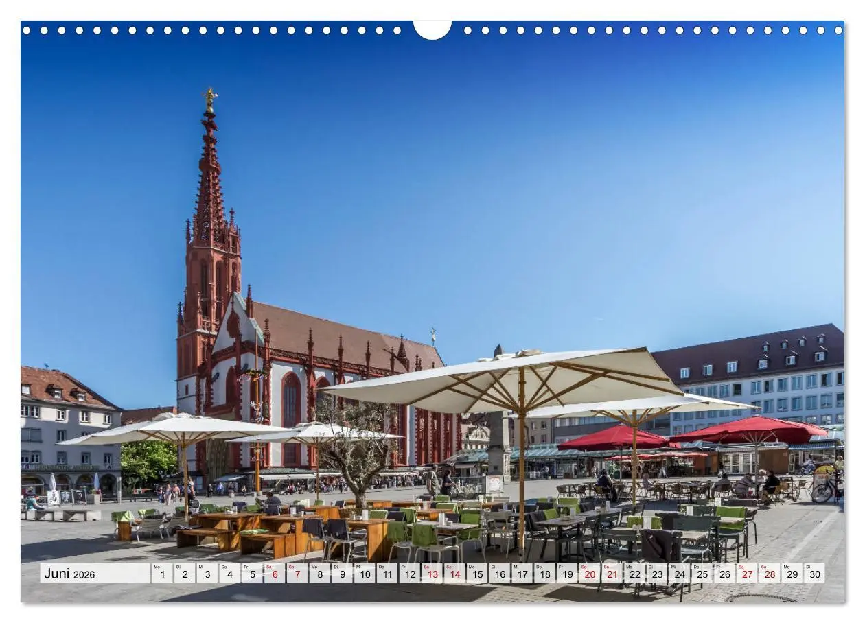 Bild: 9783457905074 | WÜRZBURG Historisches Stadtherz (Wandkalender 2026 DIN A3 quer),...
