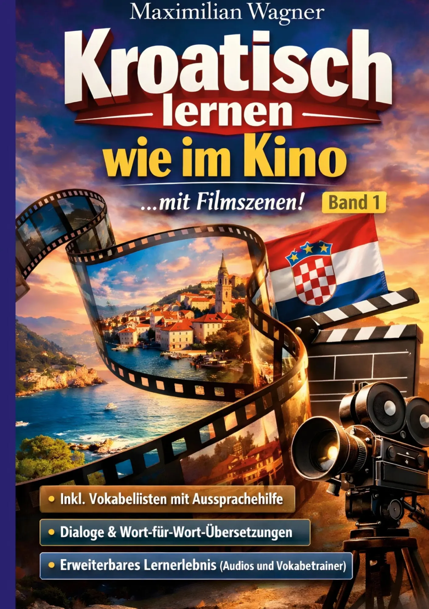 Cover: 9783695745074 | Kroatisch lernen wie im Kino | Maximilian Sebastian Wagner | Buch