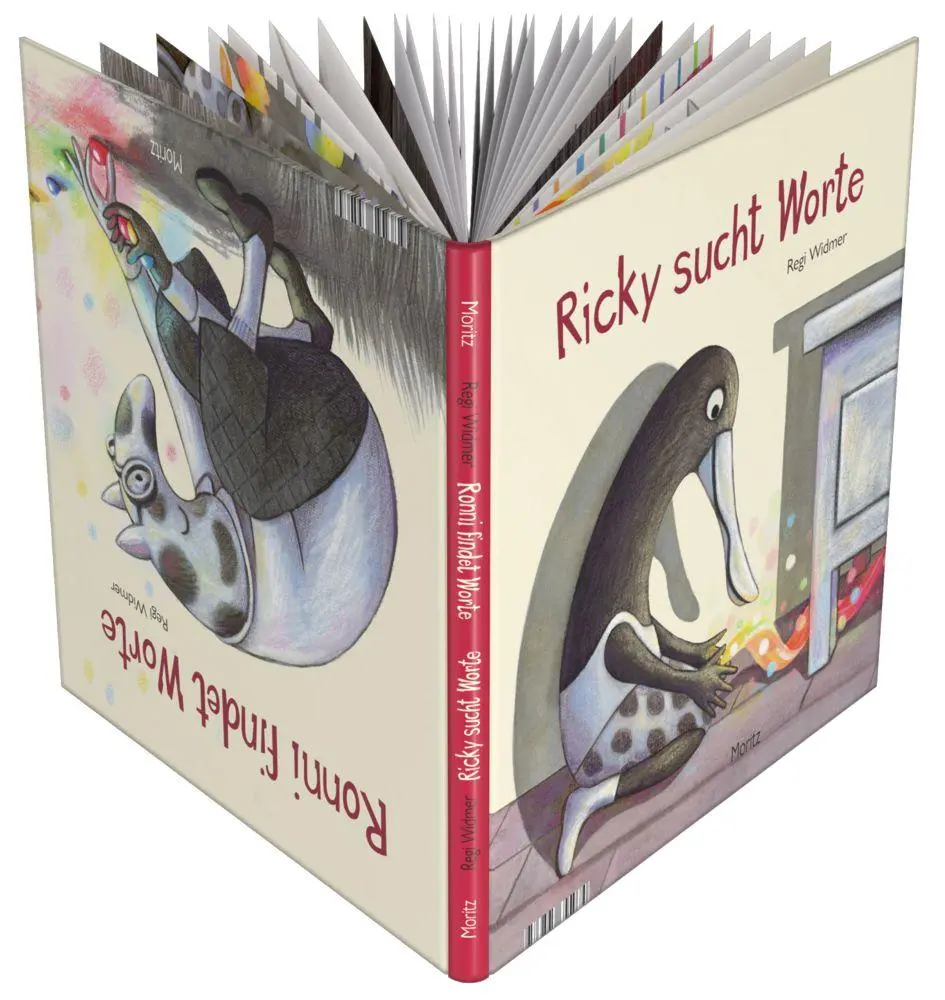 Cover: 9783895655074 | Ricky findet Worte - Ronni sucht Worte | Regi Widmer | Buch | 64 S.