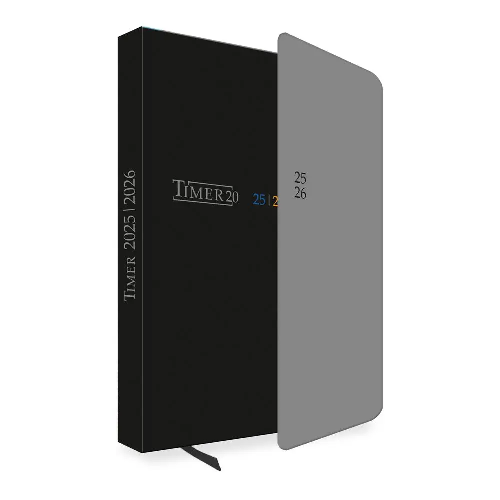 Cover: 9783988025074 | Trötsch Schülerkalender mit Klappe Black 25/26 | KG | Kalender