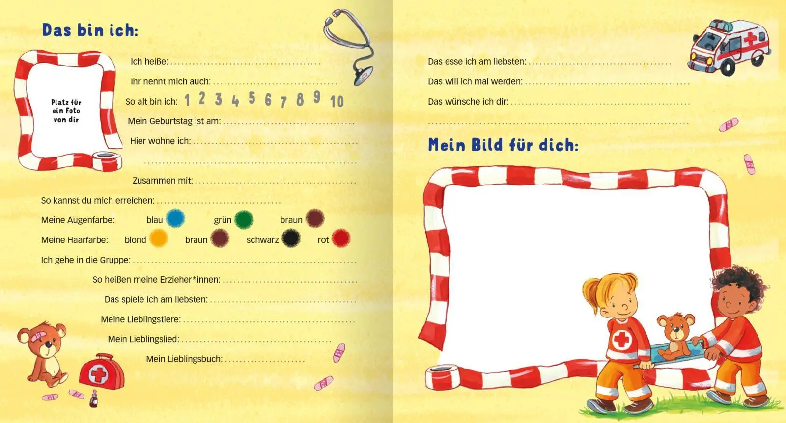 Bild: 4014489125174 | Meine Kindergarten-Freunde (Im Einsatz) | Sabine Kraushaar | Buch