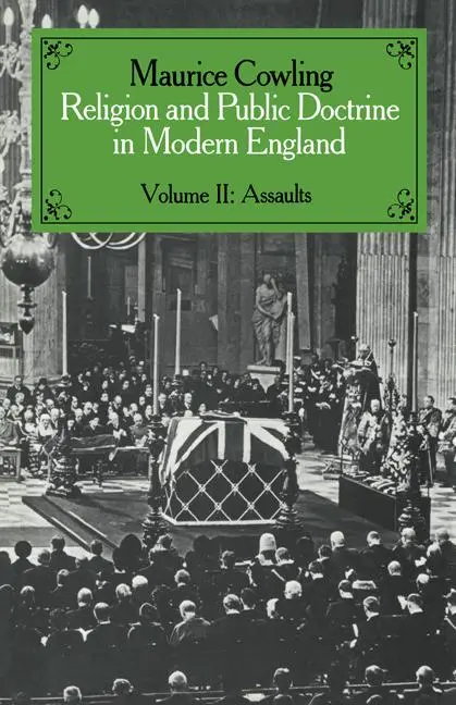 Cover: 9780521545174 | Religion and Public Doctrine in Modern England | Volume 2 | Cowling