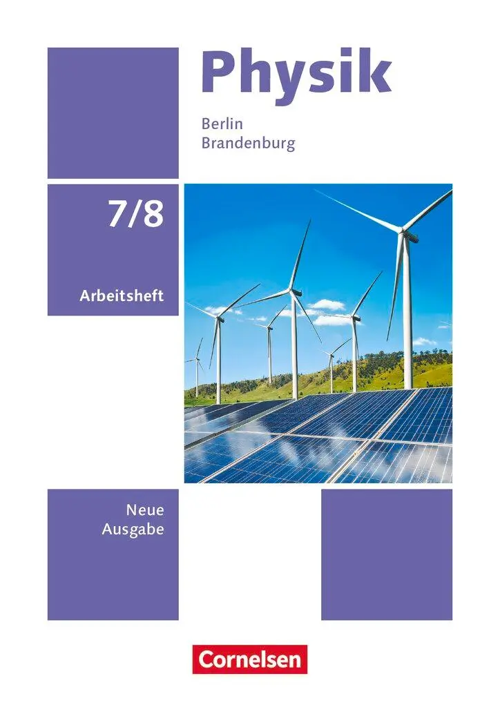 Cover: 9783060115174 | Physik 7./8. Schuljahr -Berlin/Brandenburg 2025 - Arbeitsheft | Buch
