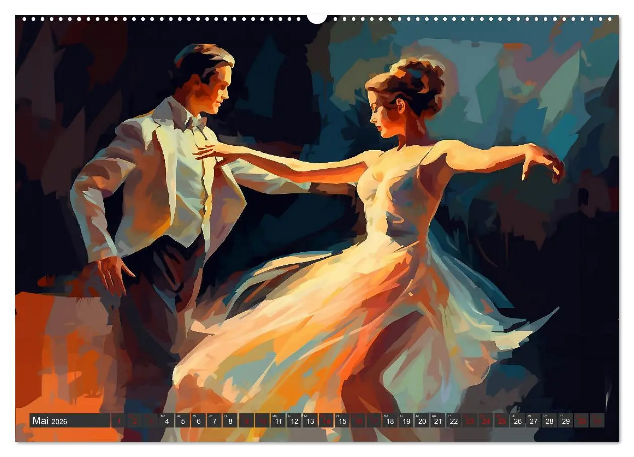 Bild: 9783457515174 | Tanz Leidenschaft in Bewegung (Wandkalender 2026 DIN A2 quer),...
