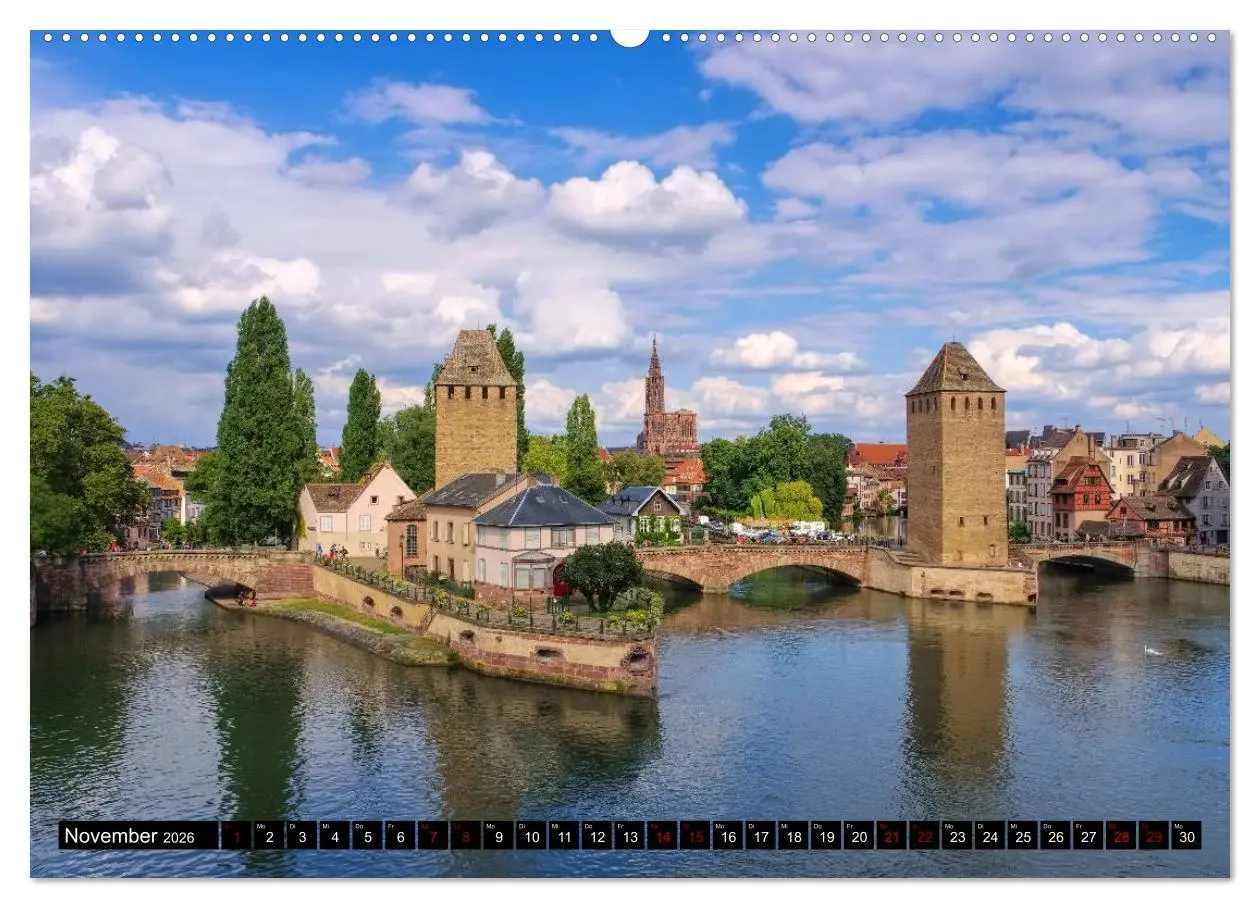 Bild: 9783457755174 | Straßburg - Im Herzen Europas (hochwertiger Premium Wandkalender...