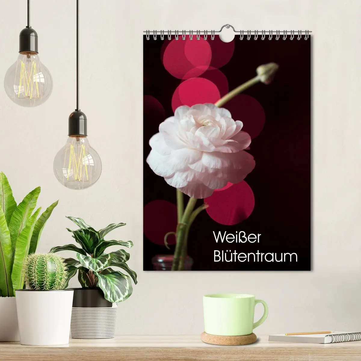 Bild: 9783516395174 | Weißer Blütentraum (Wandkalender 2026 DIN A4 hoch), CALVENDO...