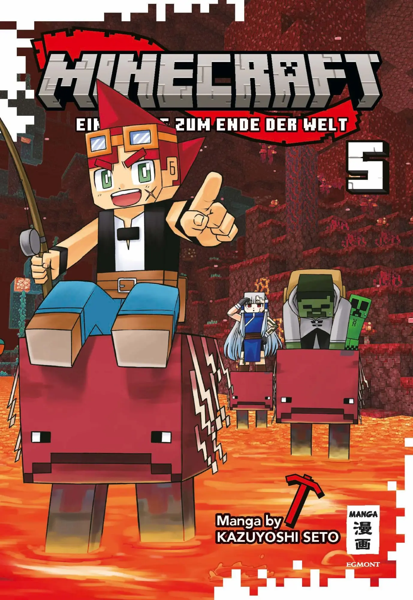 Cover: 9783755505174 | Minecraft 05 | Eine Reise zum Ende der Welt | Kazuyoshi Seto | Buch
