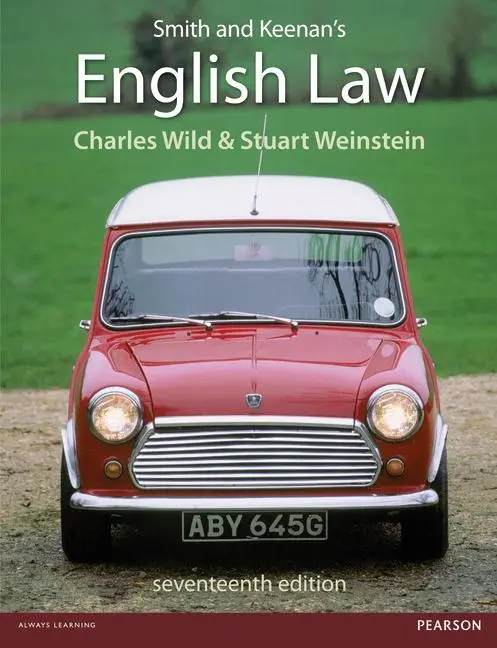 Cover: 9781408295274 | Smith and Keenan's English Law | Charles Wild (u. a.) | Taschenbuch