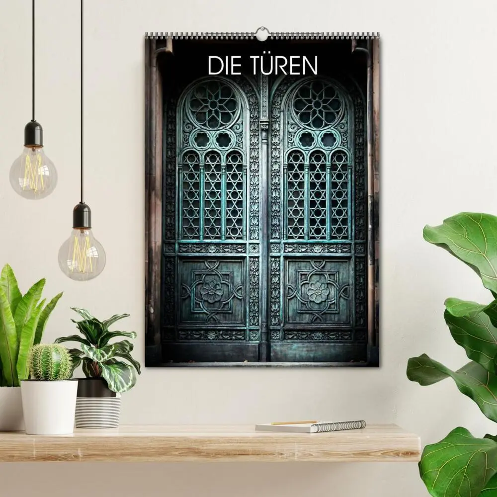 Bild: 9783457055274 | DIE TÜREN (Wandkalender 2025 DIN A2 hoch), CALVENDO Monatskalender