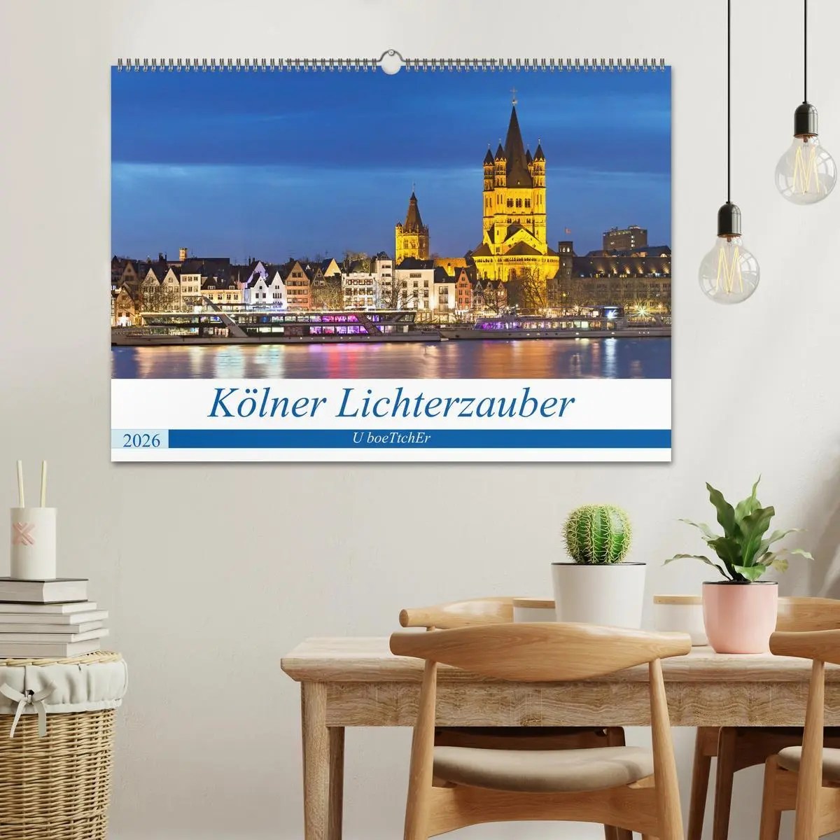 Bild: 9783457745274 | KÖLNER LICHTERZAUBER (Wandkalender 2026 DIN A2 quer), CALVENDO...