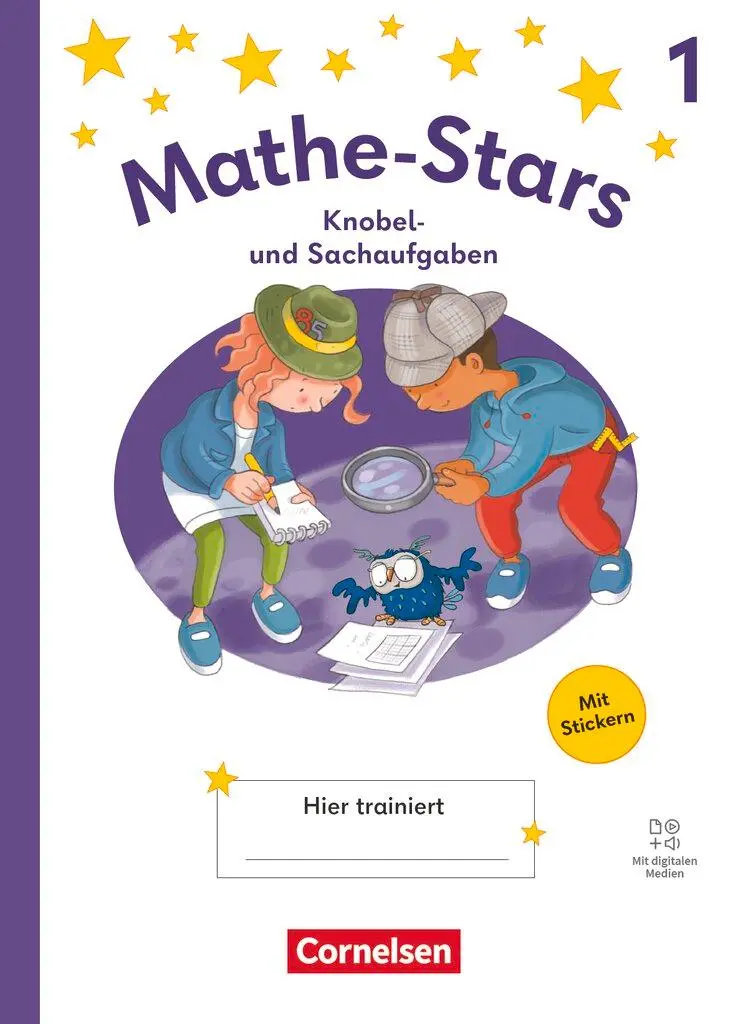 Cover: 9783464815274 | Mathe-Stars 1. Schuljahr - Knobel- und Sachaufgaben Ausgabe 2025 -...