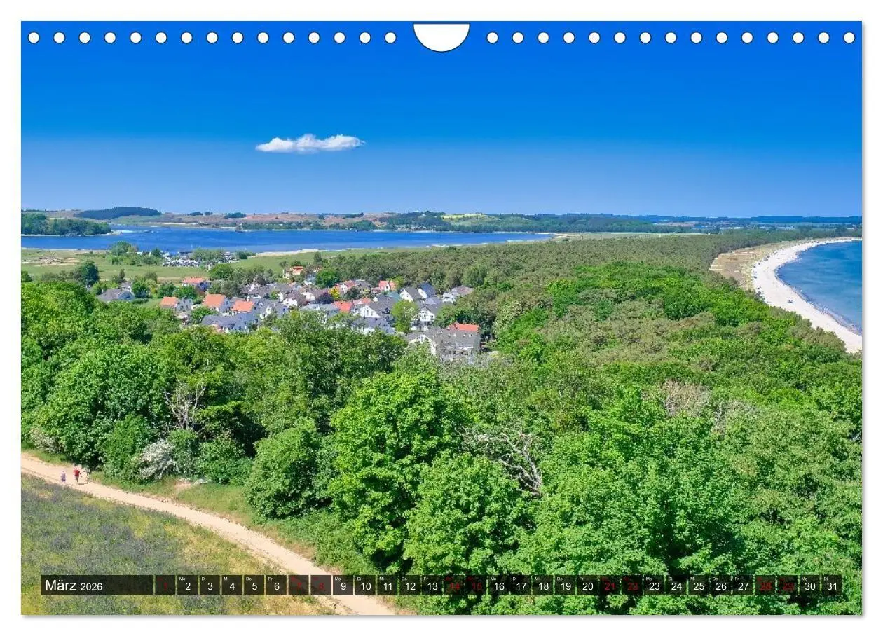 Bild: 9783516695274 | Das Mönchgut und Thiessow (Wandkalender 2026 DIN A4 quer), CALVENDO...