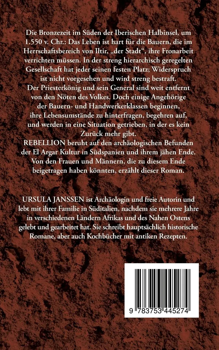Rückseite: 9783753445274 | Rebellion | Chronik eines Untergangs | Ursula Janßen | Taschenbuch