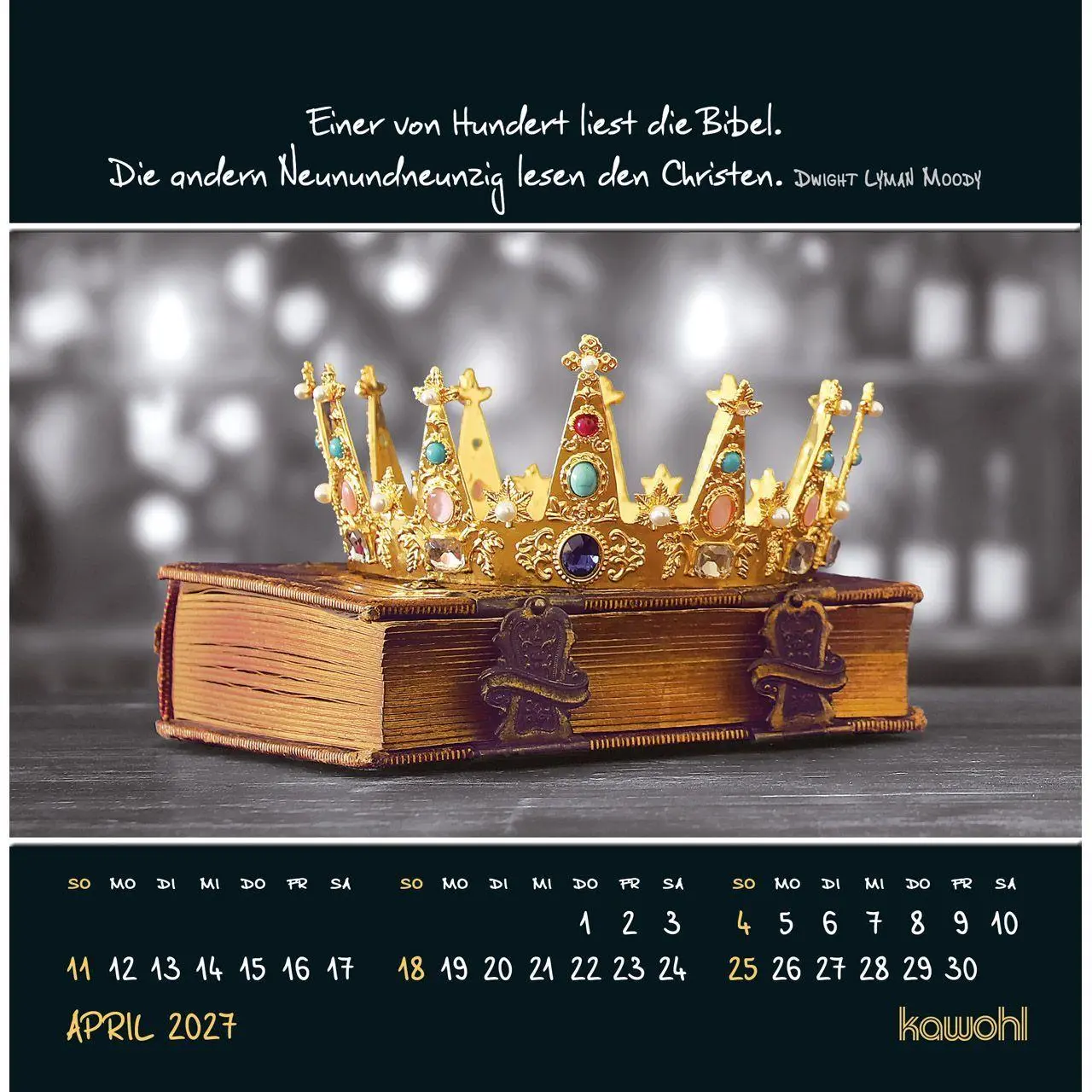 Bild: 9783754815274 | Kleine Wunder sehen 2027 | Postkarten-Kalender mit christlichen Texten