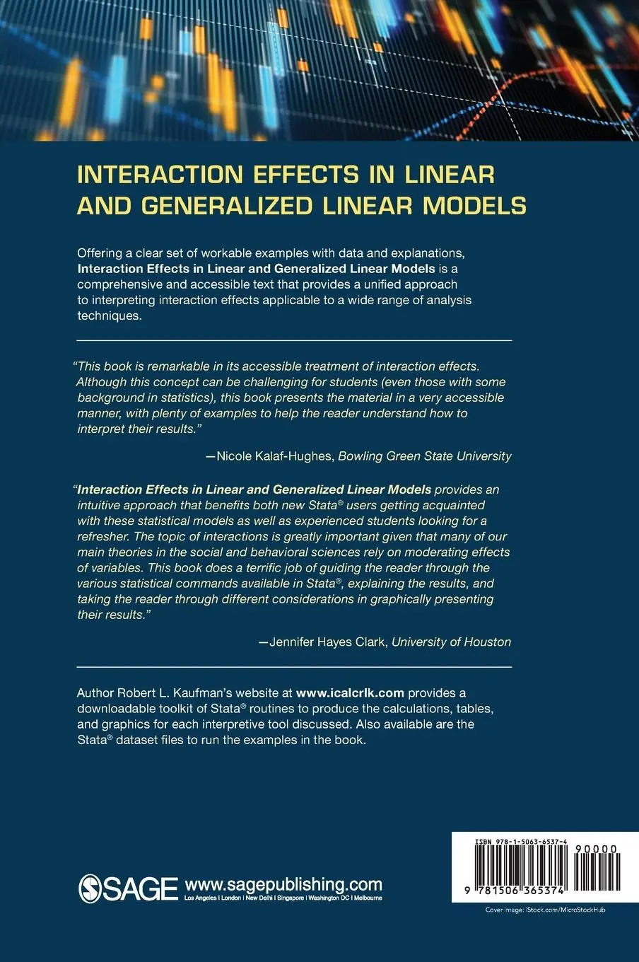 Rückseite: 9781506365374 | Interaction Effects in Linear and Generalized Linear Models | Kaufman