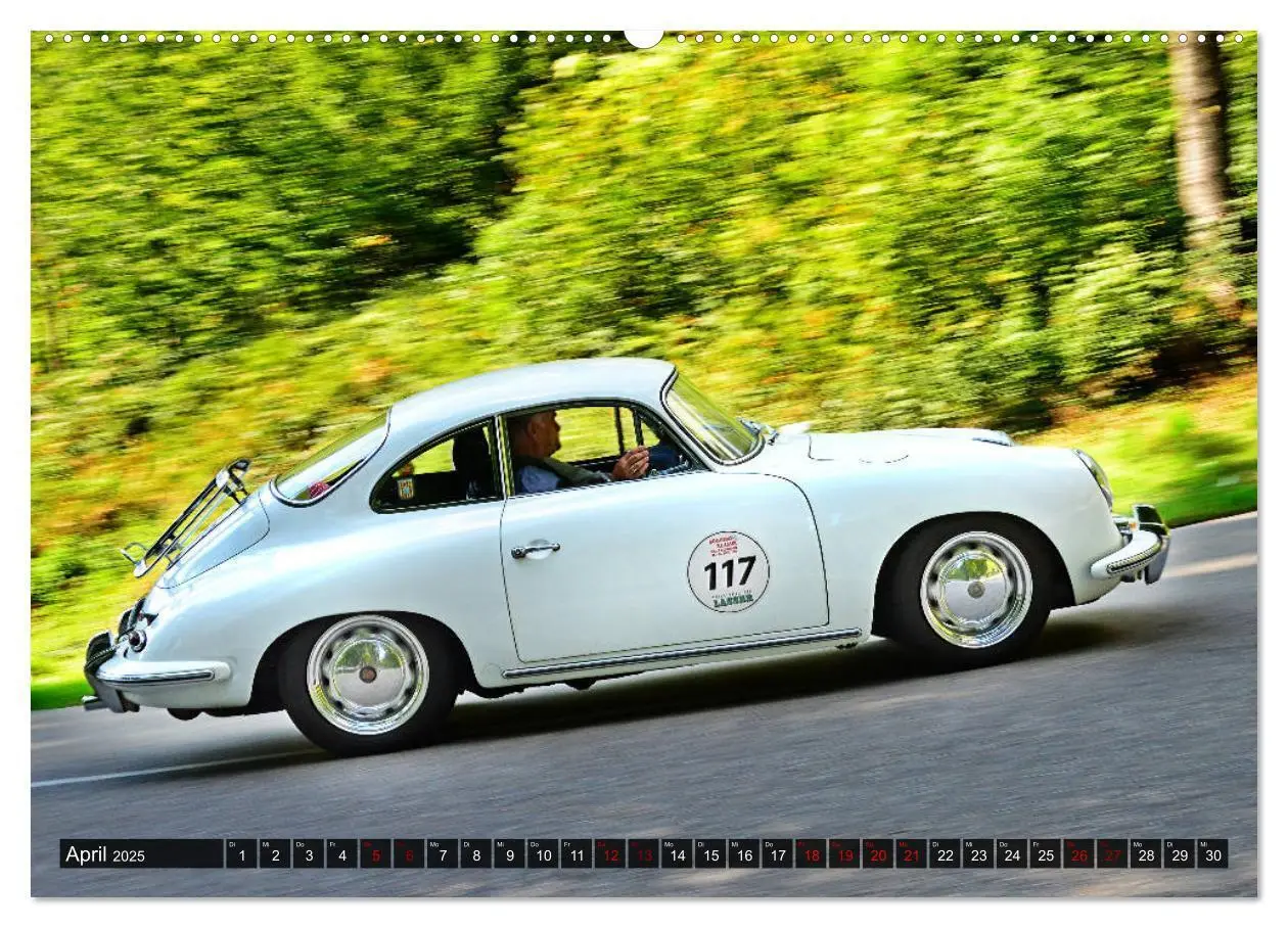 Bild: 9783435335374 | Porsche Oldtimer - EGGBERG KLASSIK - Der Berg ruft (Wandkalender...