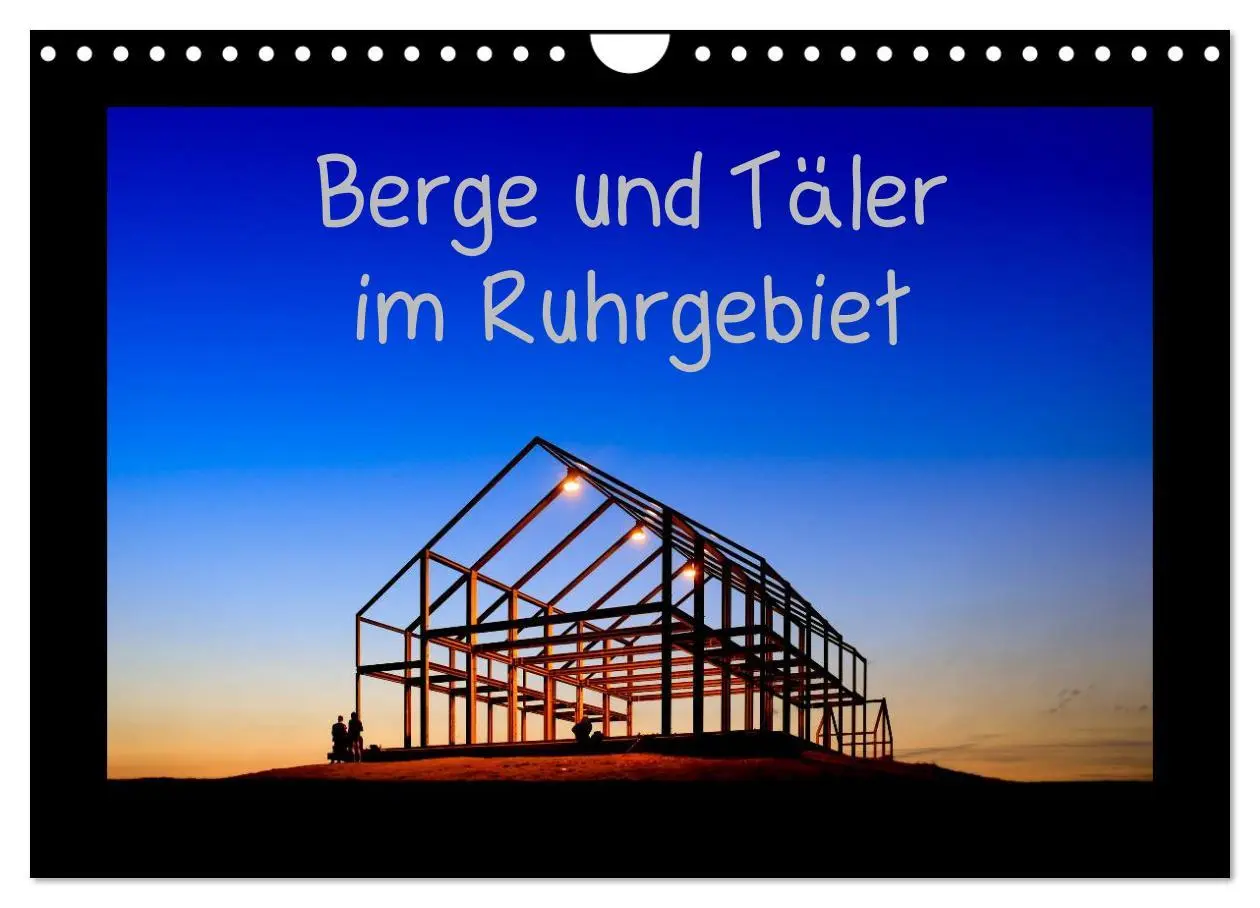 Cover: 9783457975374 | Berge und Täler im Ruhrgebiet (Wandkalender 2026 DIN A4 quer),...