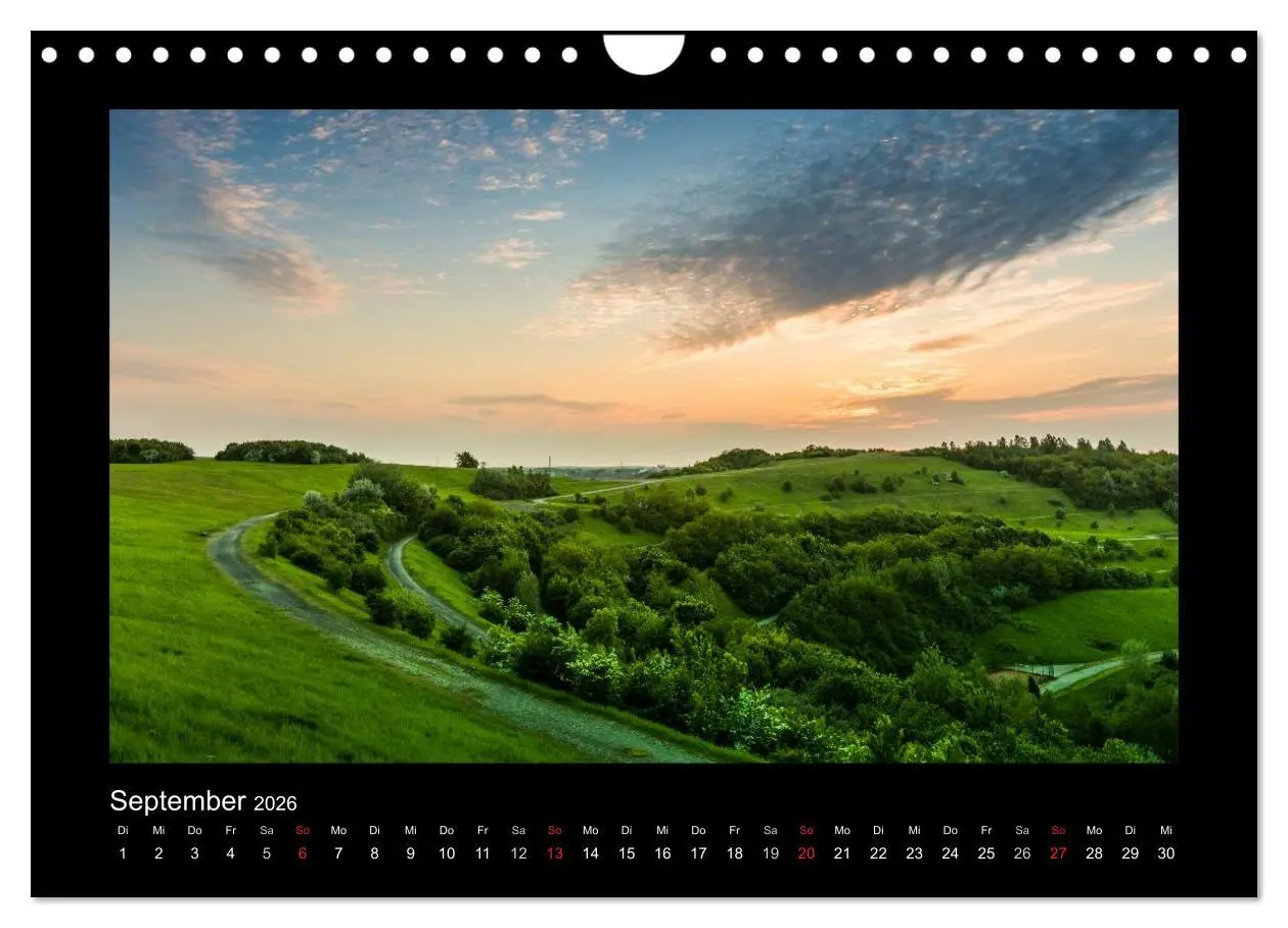 Bild: 9783457975374 | Berge und Täler im Ruhrgebiet (Wandkalender 2026 DIN A4 quer),...