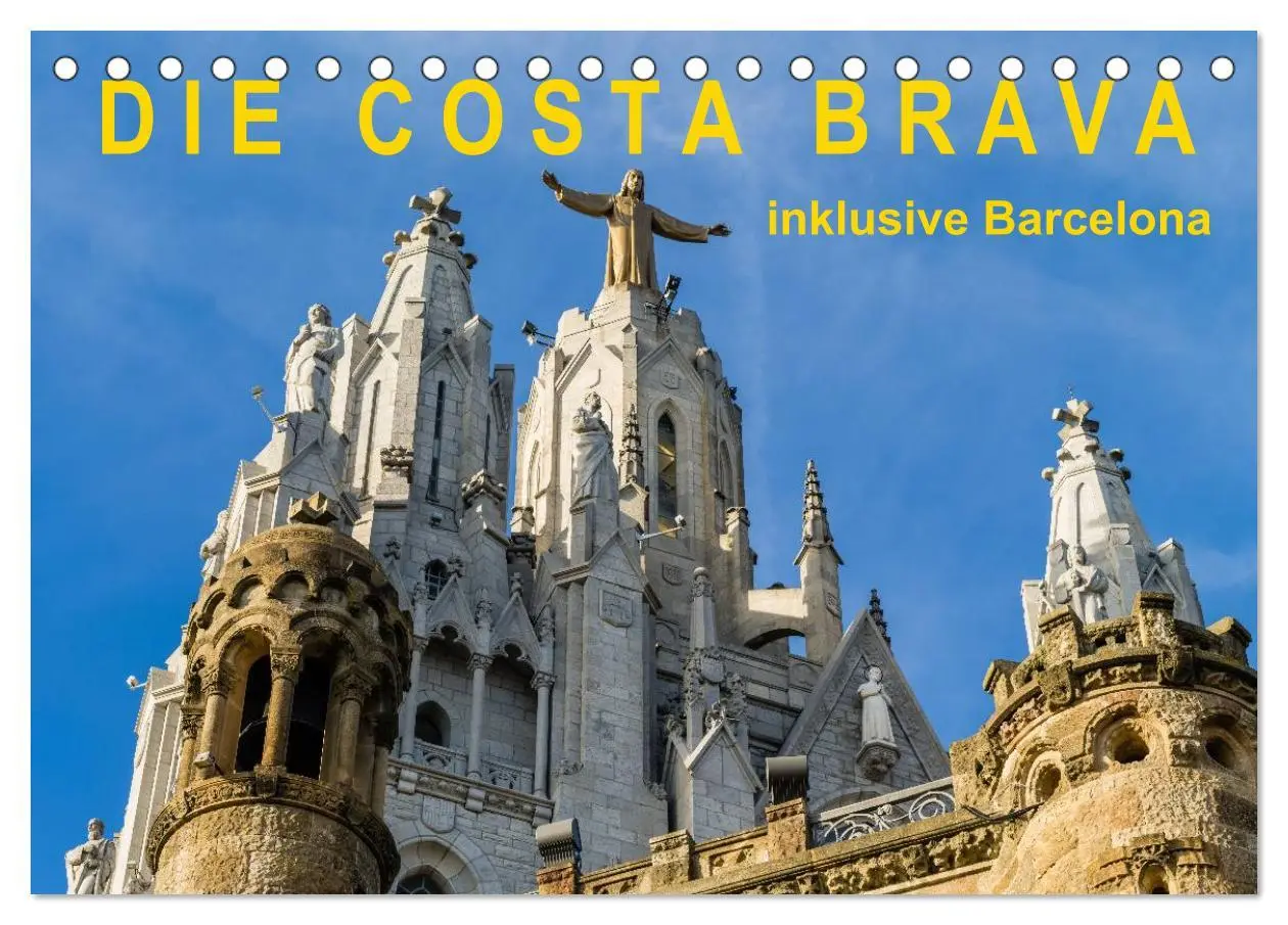 Cover: 9783516135374 | Costa Brava - inklusive Barcelona (Tischkalender 2026 DIN A5 quer),...