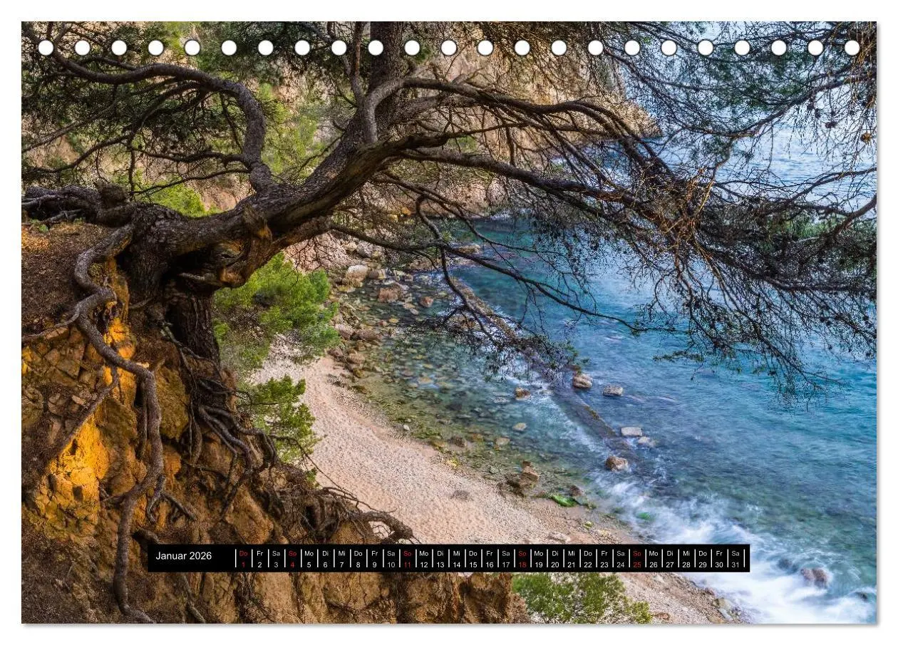 Bild: 9783516135374 | Costa Brava - inklusive Barcelona (Tischkalender 2026 DIN A5 quer),...
