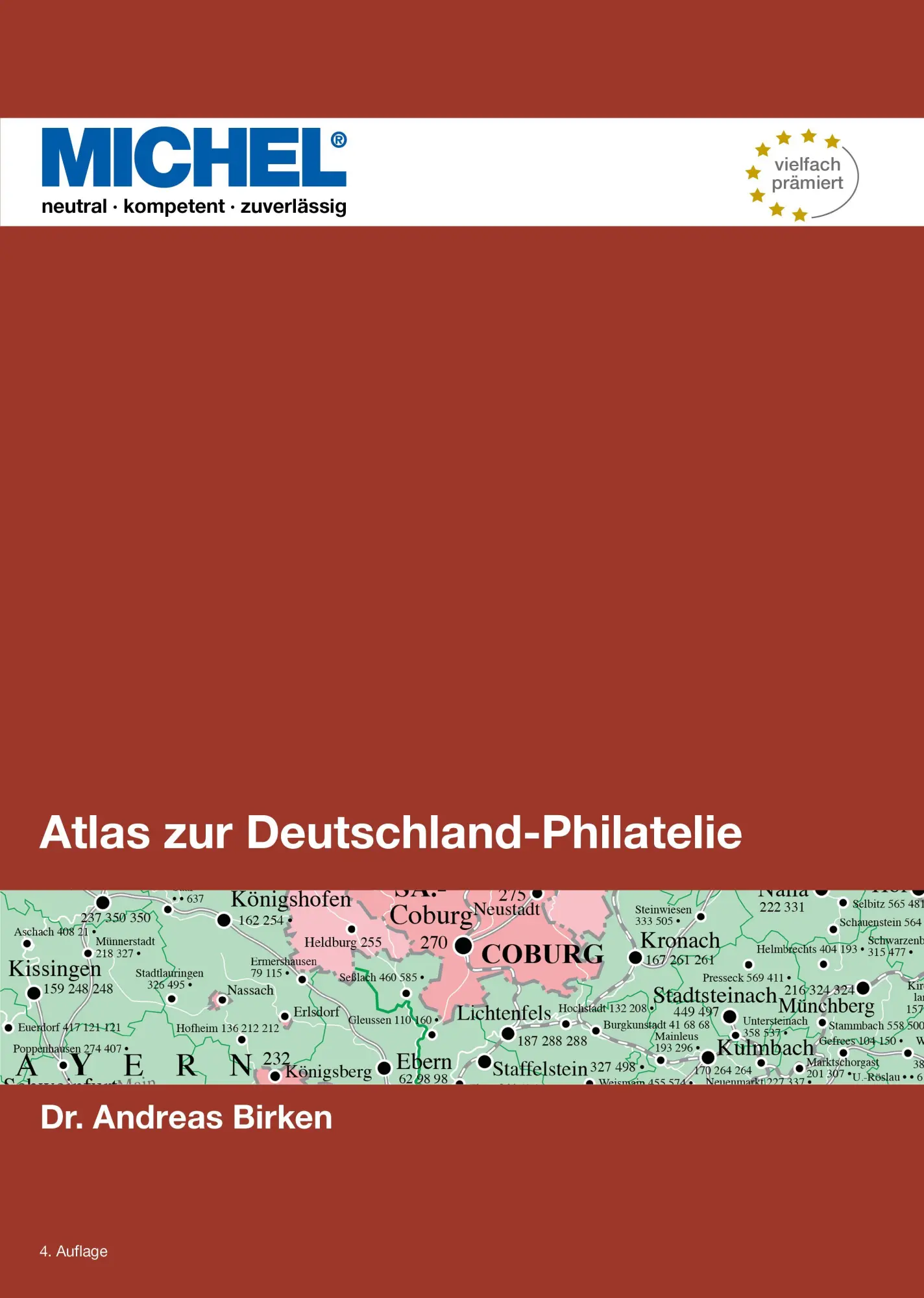 Cover: 9783954025374 | Atlas zur Deutschland-Philatelie | 4. Auflage | Andreas Birken | Buch