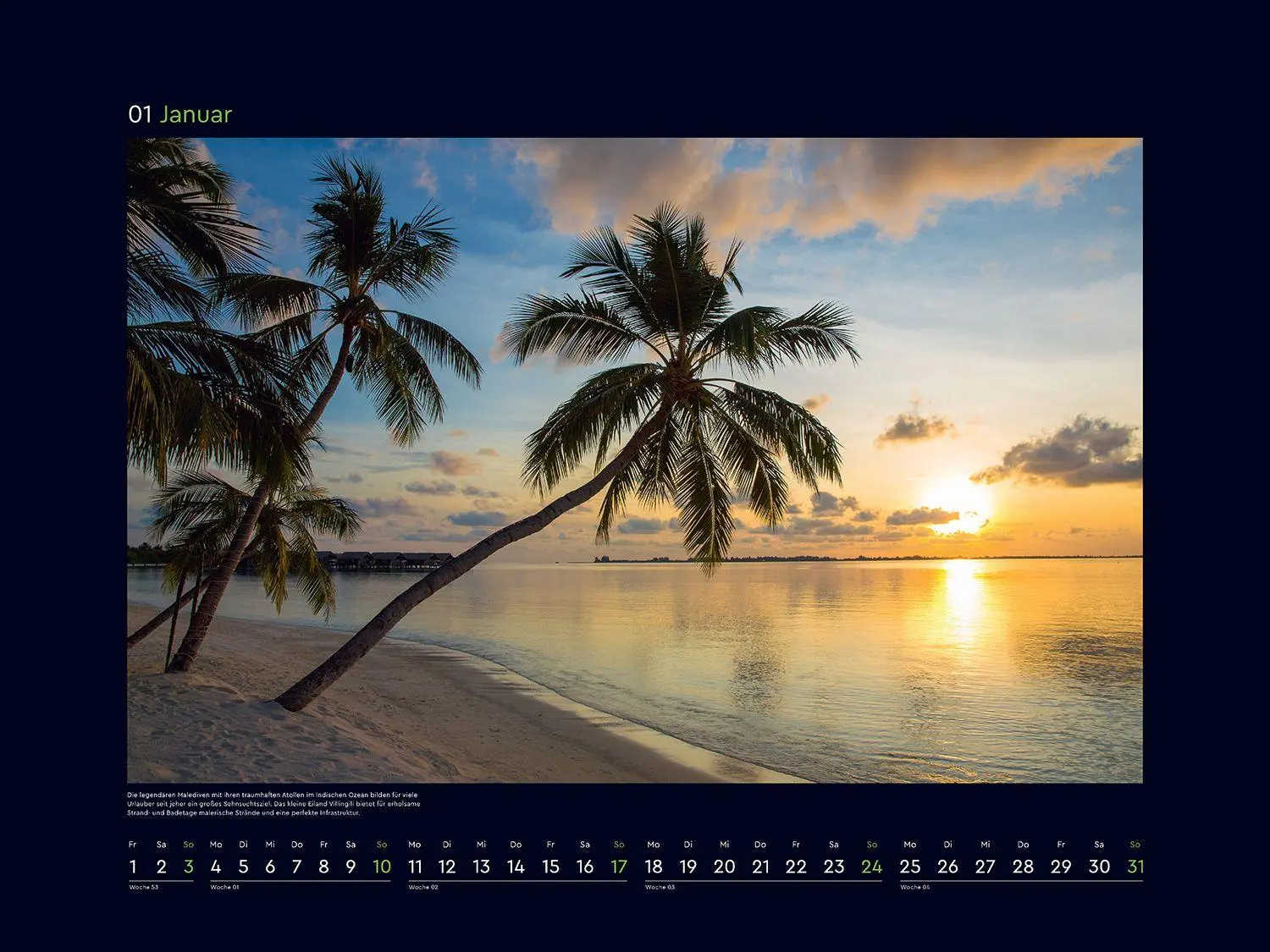 Bild: 9783965915374 | Trauminseln - KUNTH Wandkalender 2027 | Kalender | 14 S. | Deutsch