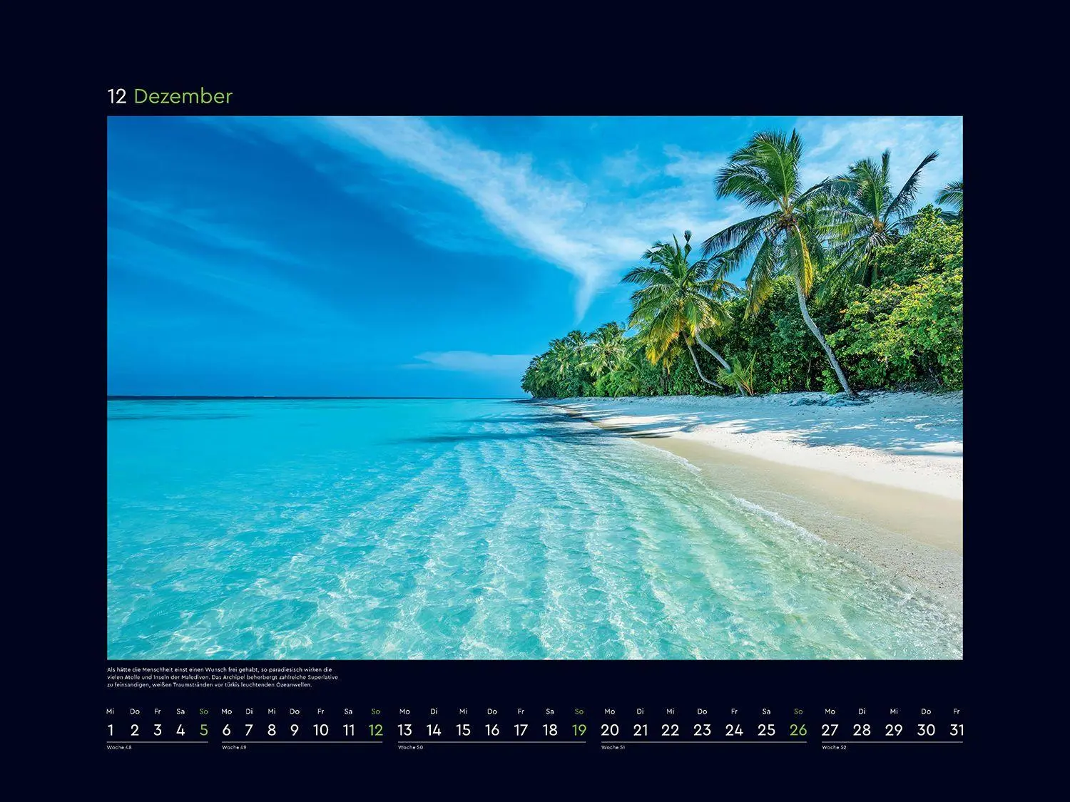 Bild: 9783965915374 | Trauminseln - KUNTH Wandkalender 2027 | Kalender | 14 S. | Deutsch