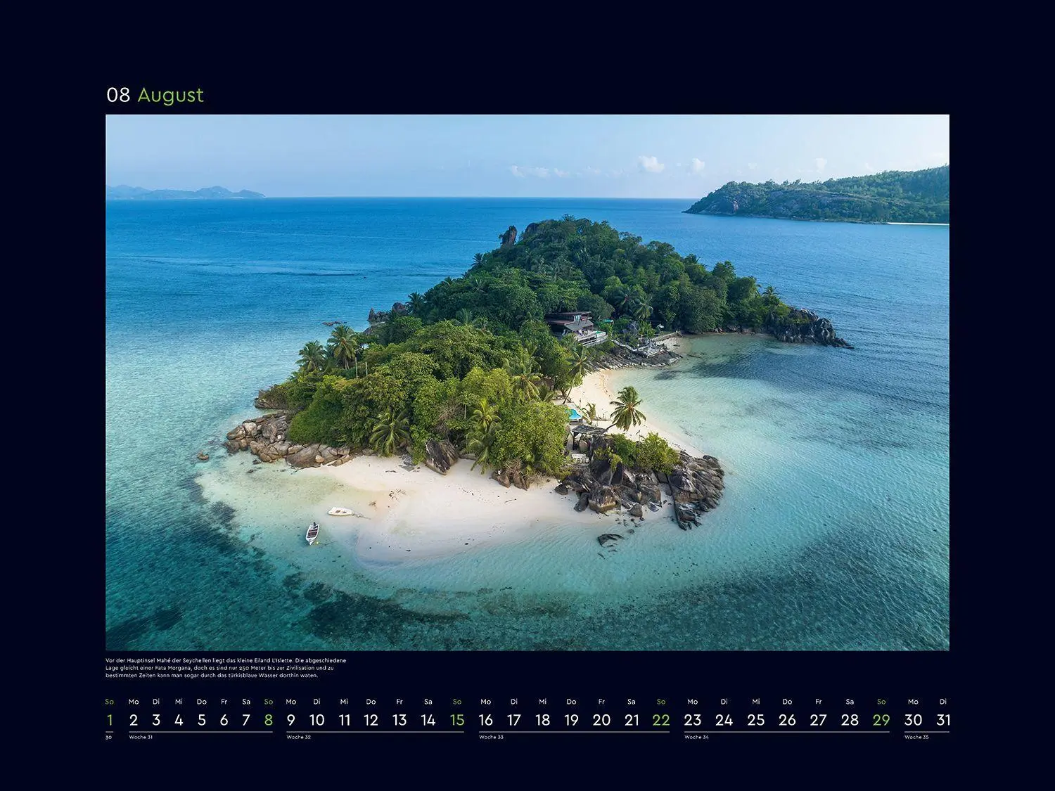Bild: 9783965915374 | Trauminseln - KUNTH Wandkalender 2027 | Kalender | 14 S. | Deutsch