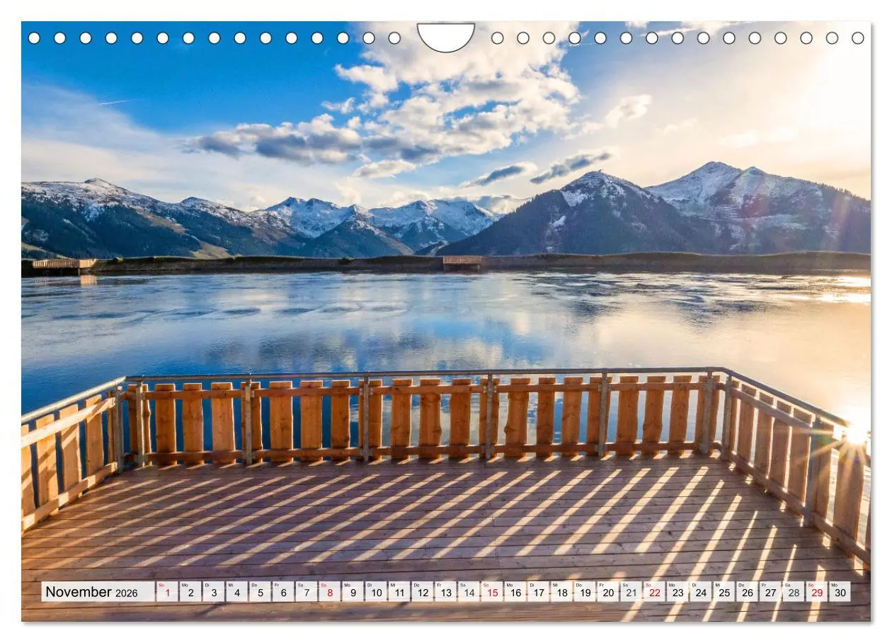 Bild: 9783457345474 | Grüße aus Saalbach (Wandkalender 2026 DIN A4 quer), CALVENDO...