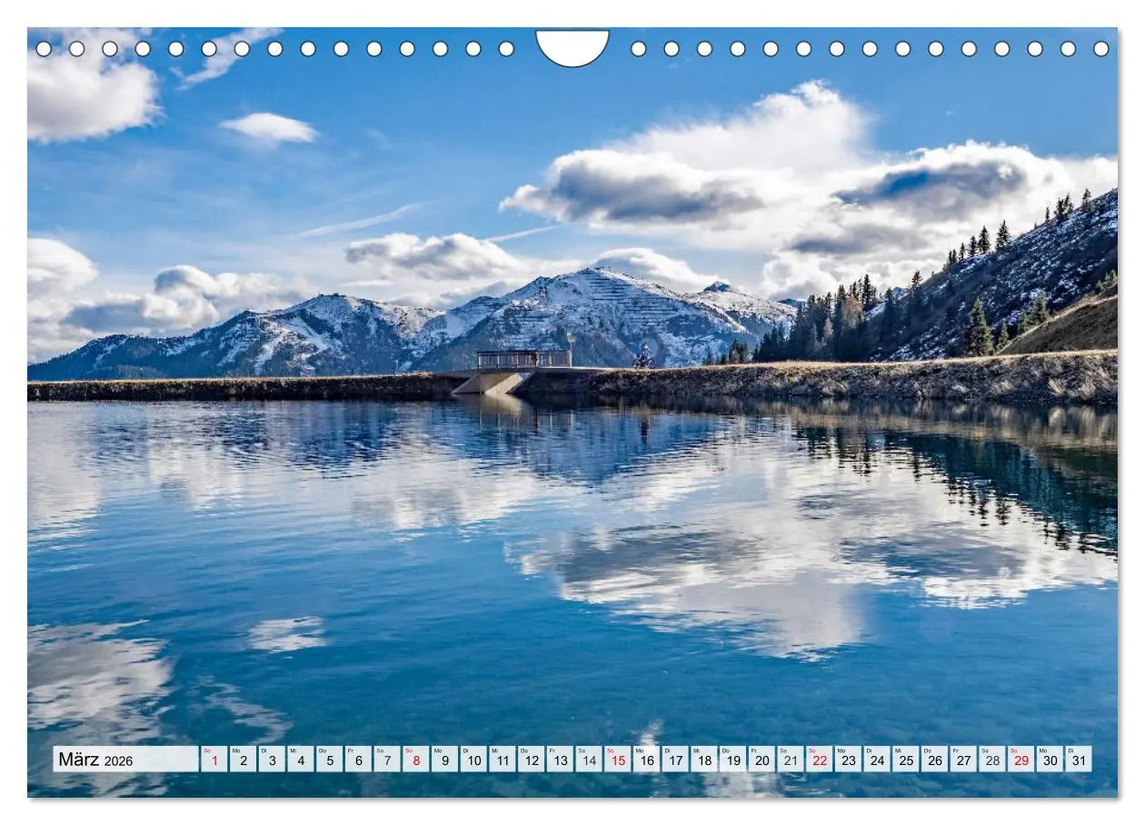 Bild: 9783457345474 | Grüße aus Saalbach (Wandkalender 2026 DIN A4 quer), CALVENDO...
