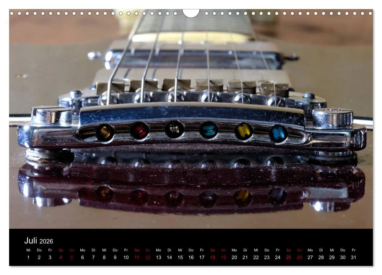 Bild: 9783457895474 | Feinheiten - Alte Gitarren im Detail (Wandkalender 2026 DIN A3...