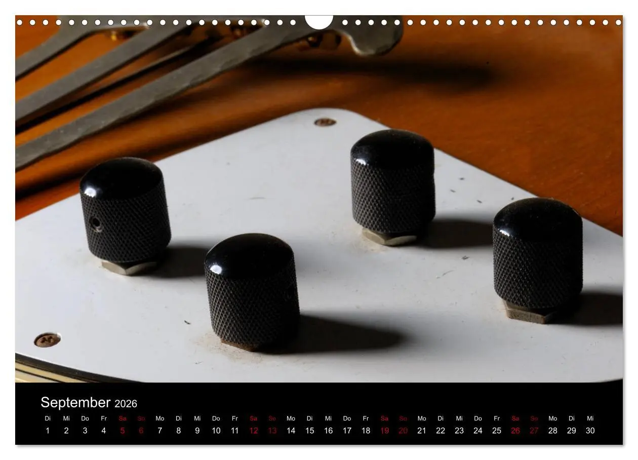 Bild: 9783457895474 | Feinheiten - Alte Gitarren im Detail (Wandkalender 2026 DIN A3...
