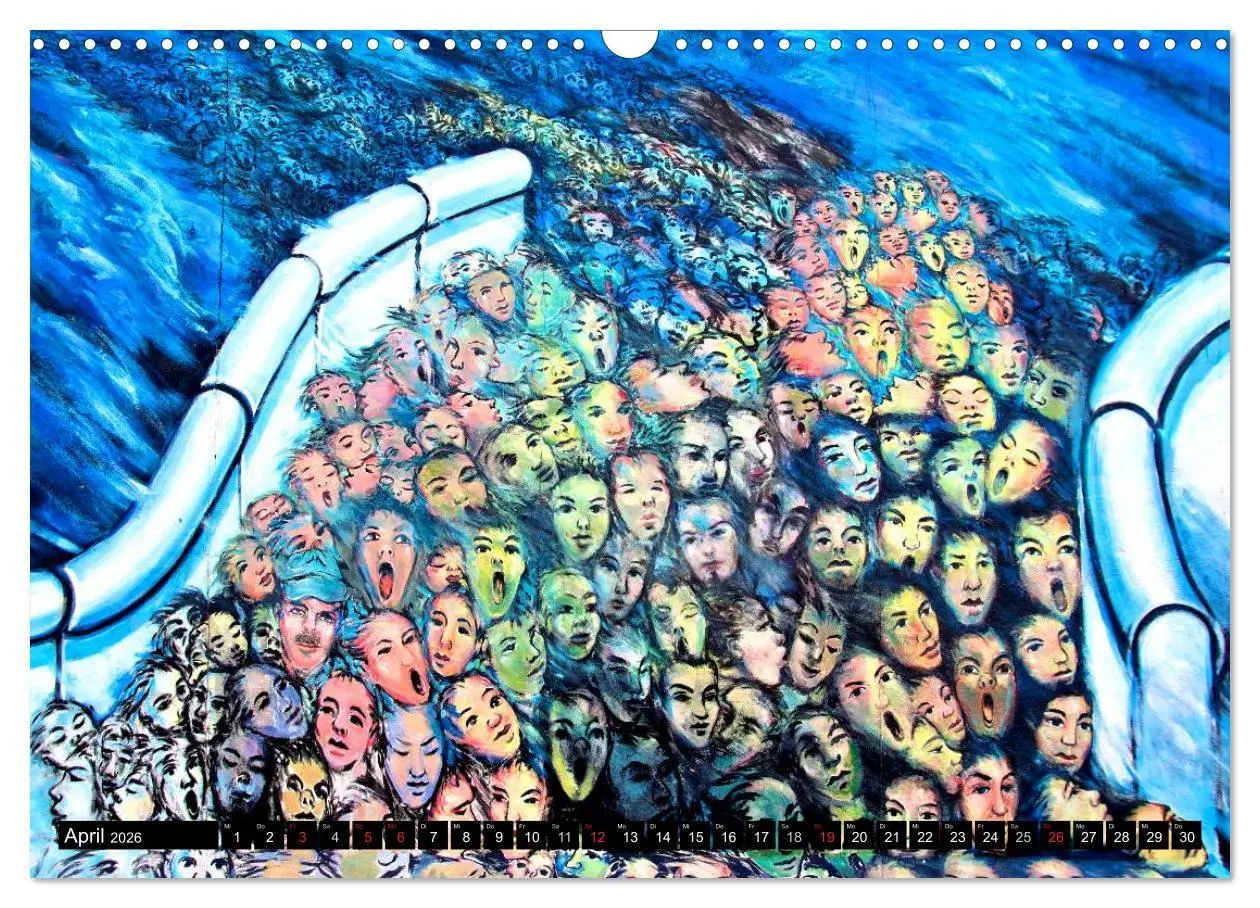 Bild: 9783516055474 | Berlin - Die East Side Gallery (Wandkalender 2026 DIN A3 quer),...