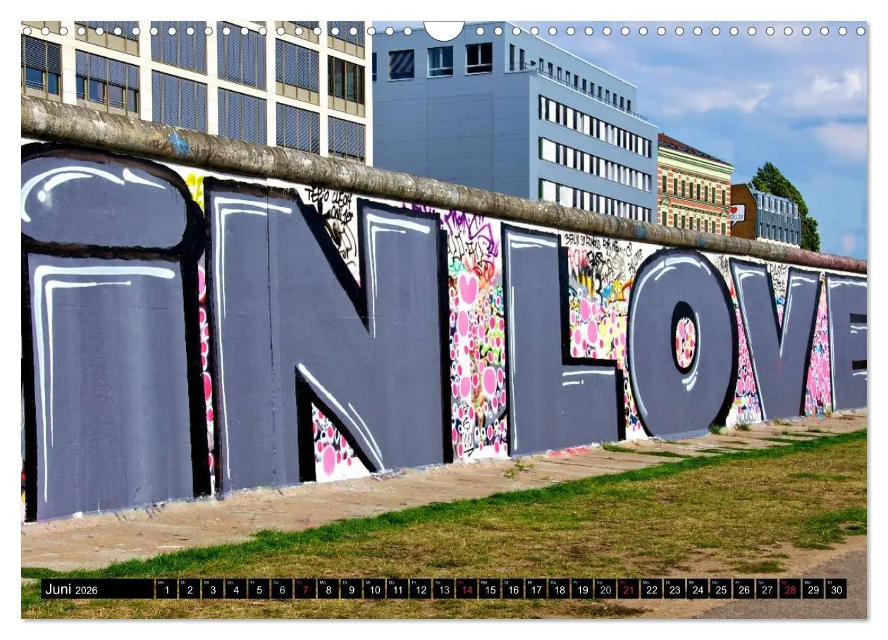 Bild: 9783516055474 | Berlin - Die East Side Gallery (Wandkalender 2026 DIN A3 quer),...
