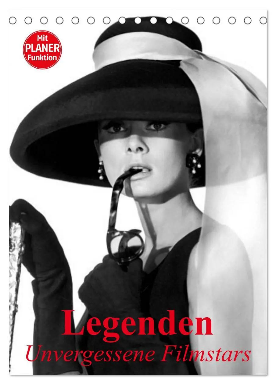 Cover: 9783516435474 | Legenden - Unvergessene Filmstars (Tischkalender 2026 DIN A5 hoch),...