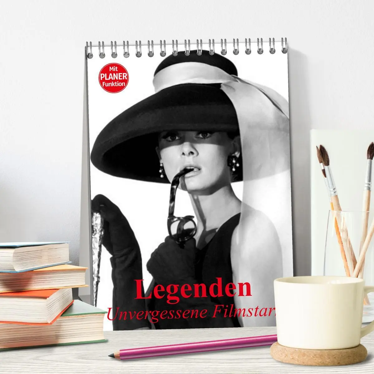 Bild: 9783516435474 | Legenden - Unvergessene Filmstars (Tischkalender 2026 DIN A5 hoch),...