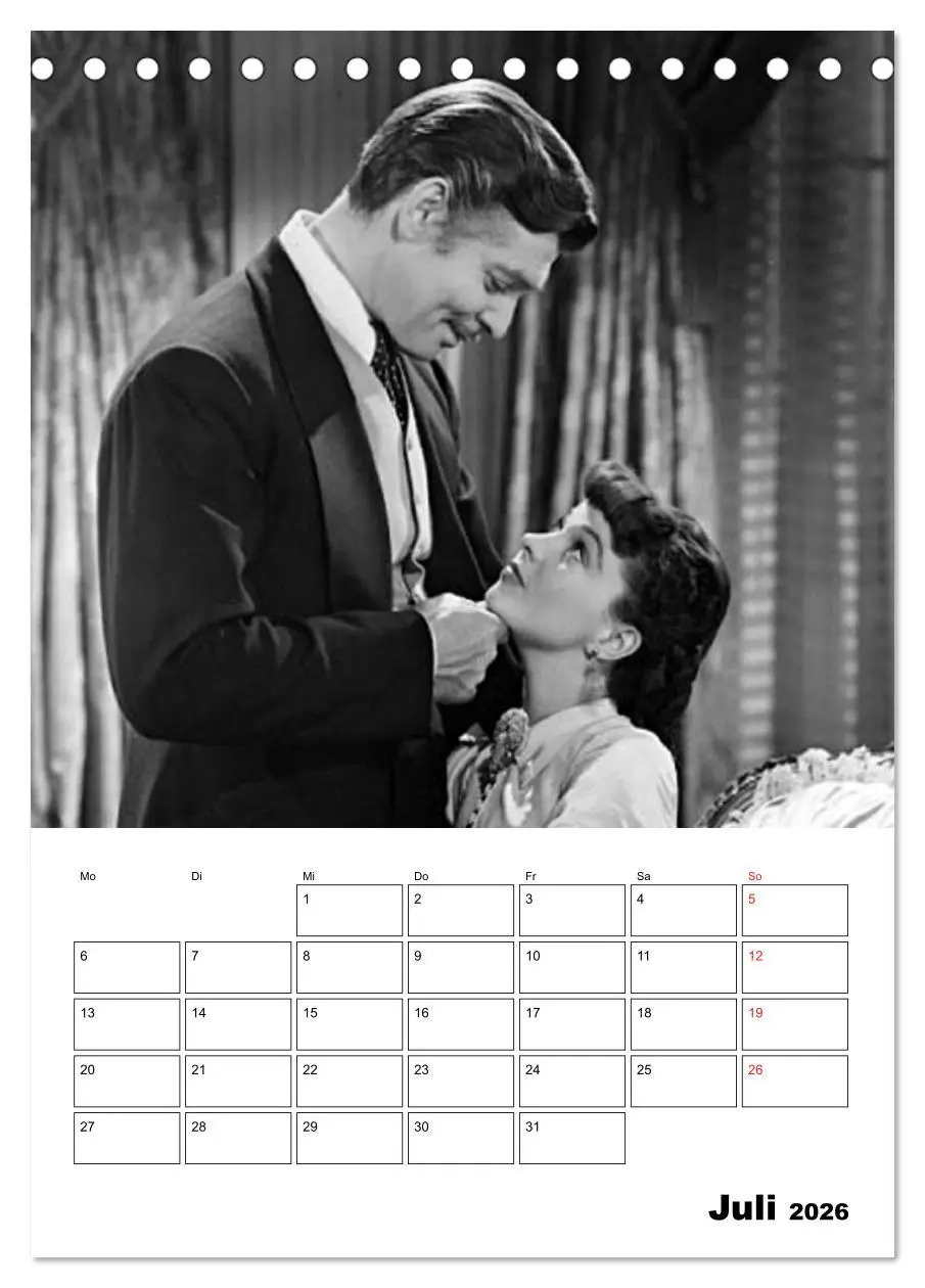 Bild: 9783516435474 | Legenden - Unvergessene Filmstars (Tischkalender 2026 DIN A5 hoch),...