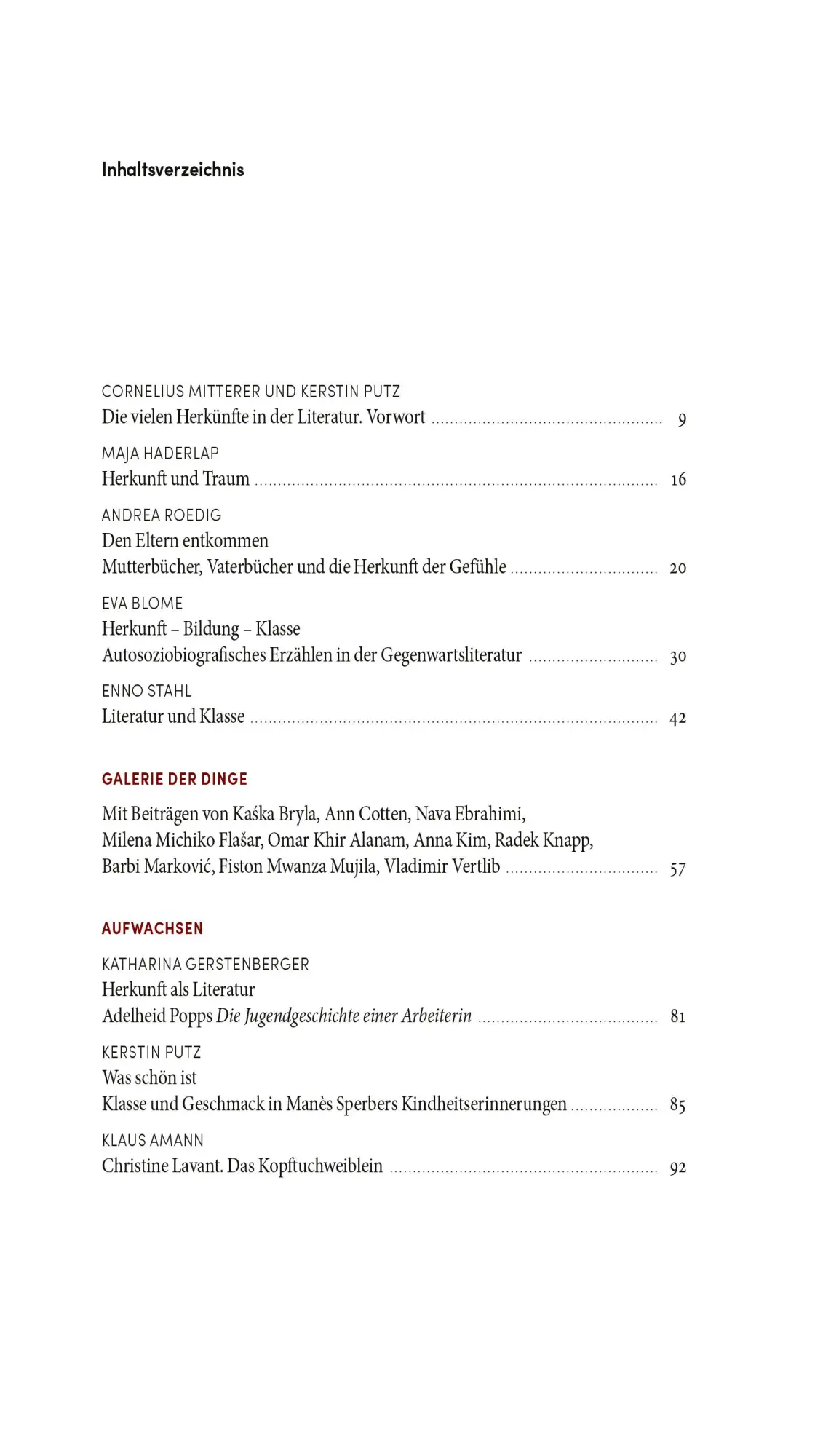 Bild: 9783552075474 | Woher wir kommen | Literatur und Herkunft | Cornelius Mitterer (u. a.)