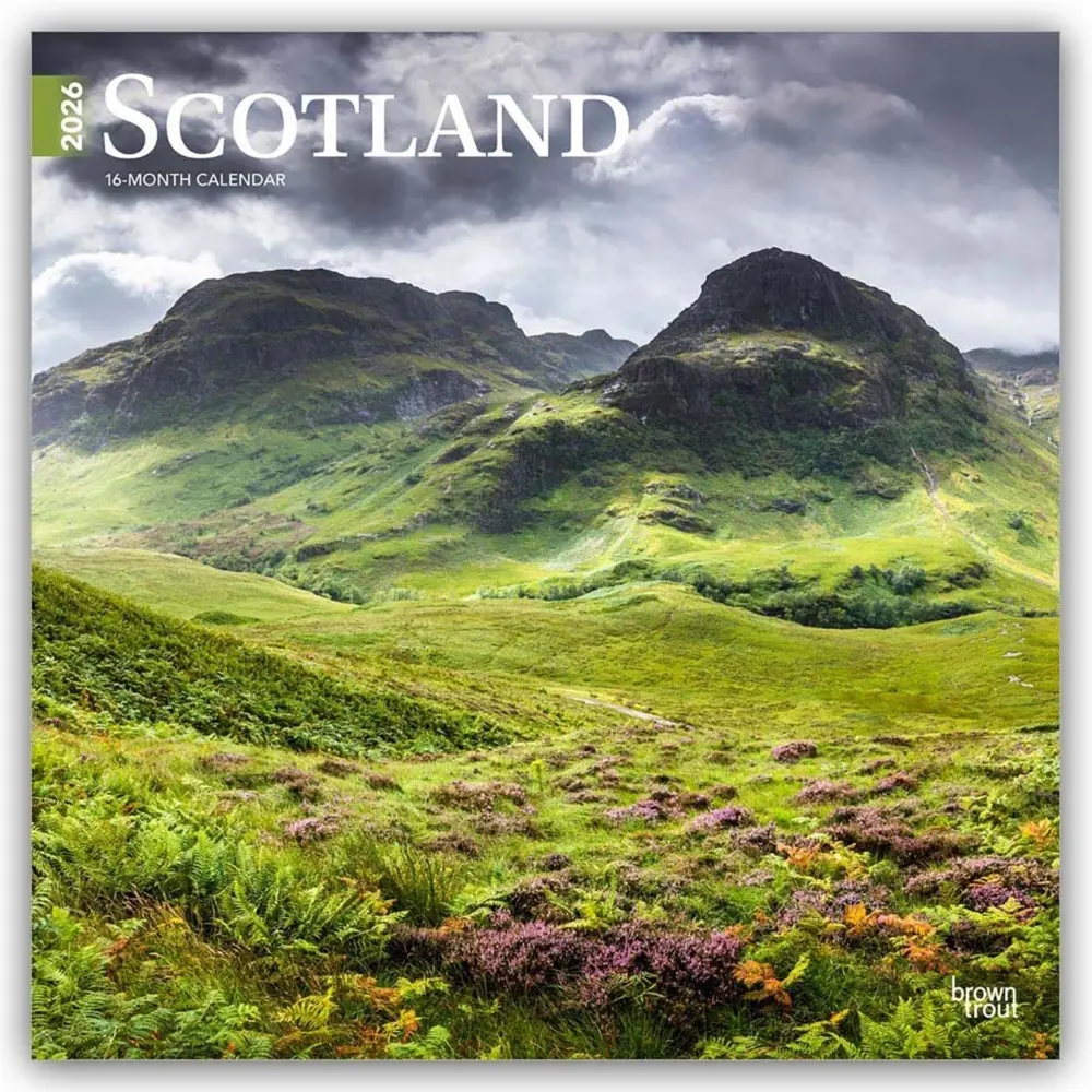 Cover: 9798330705474 | Scotland - Schottland 2026 - 16-Monatskalender | Inc | Kalender | 2026