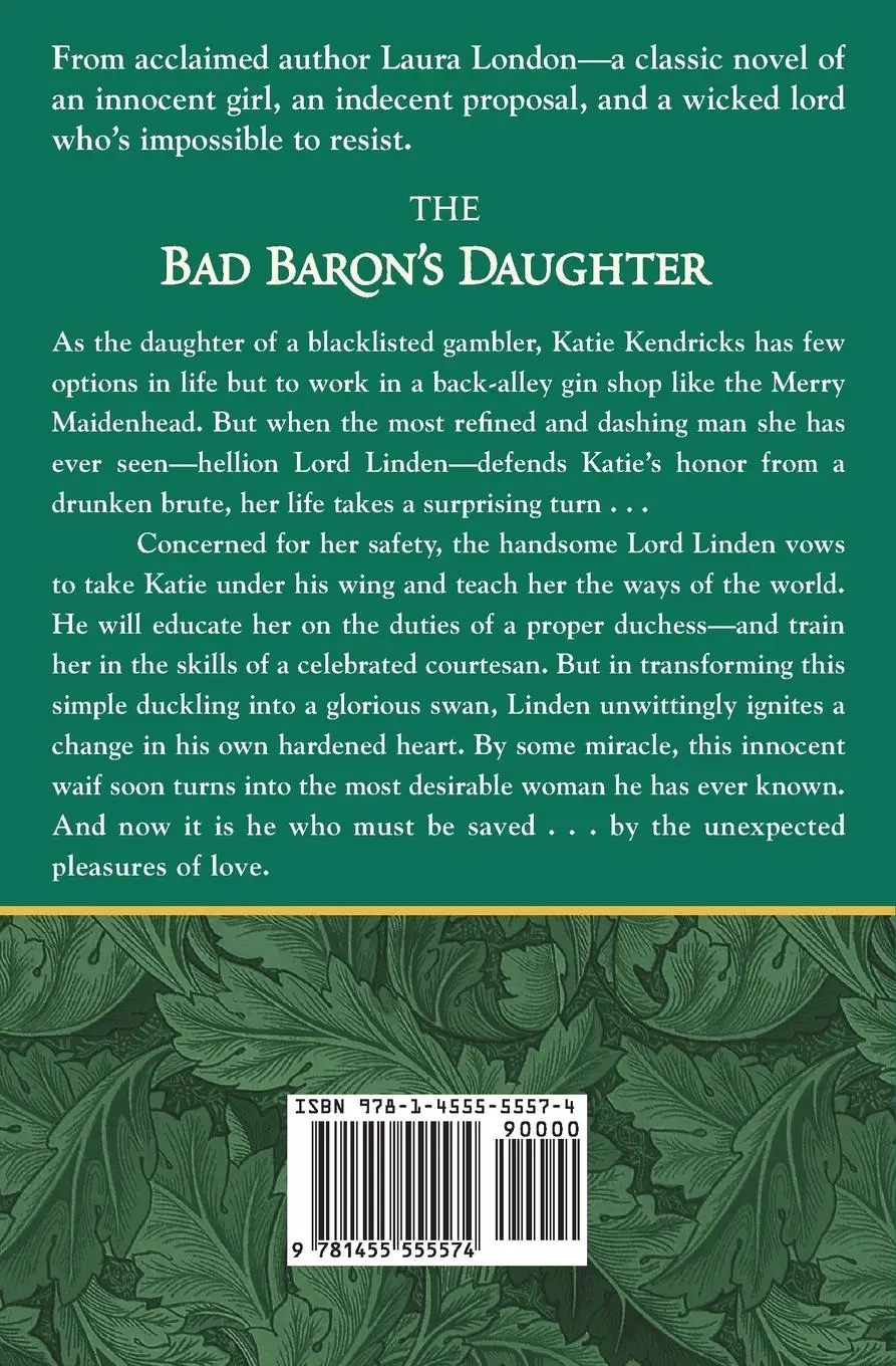 Rückseite: 9781455555574 | The Bad Baron's Daughter | Laura London | Taschenbuch | Englisch