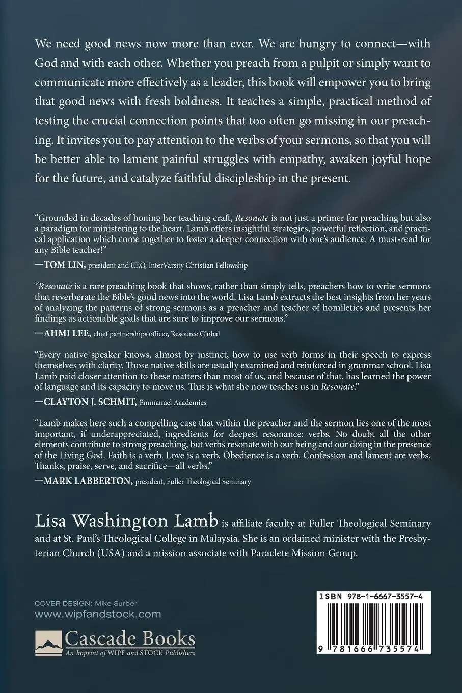 Rückseite: 9781666735574 | Resonate | Lisa Washington Lamb | Taschenbuch | Englisch | 2022