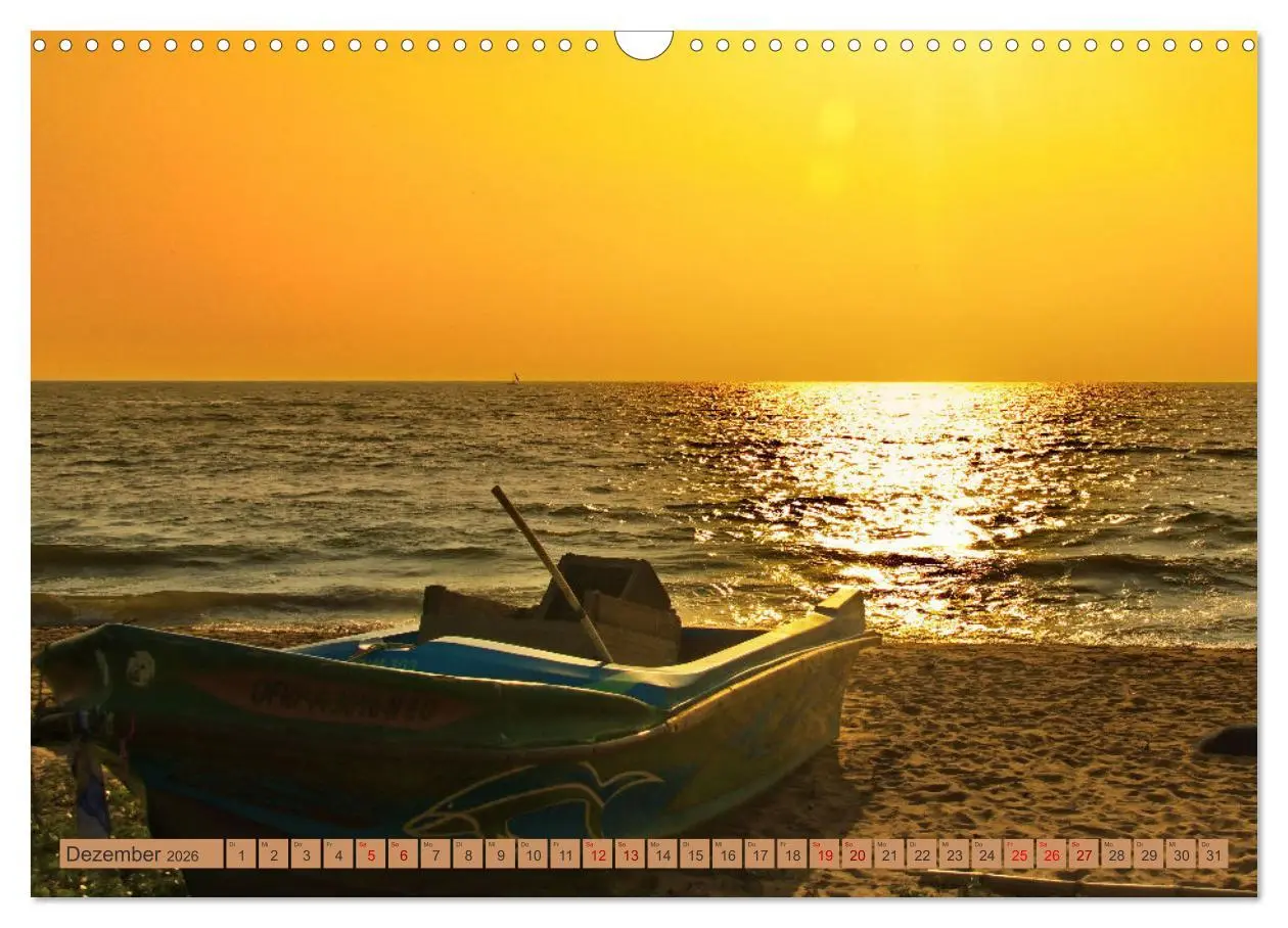 Bild: 9783457645574 | Sri Lanka, Palmen, Strand und Meer (Wandkalender 2026 DIN A3 quer),...